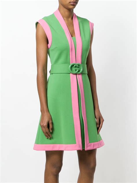 pink and green gucci jersey dress|pink aesthetic Gucci.